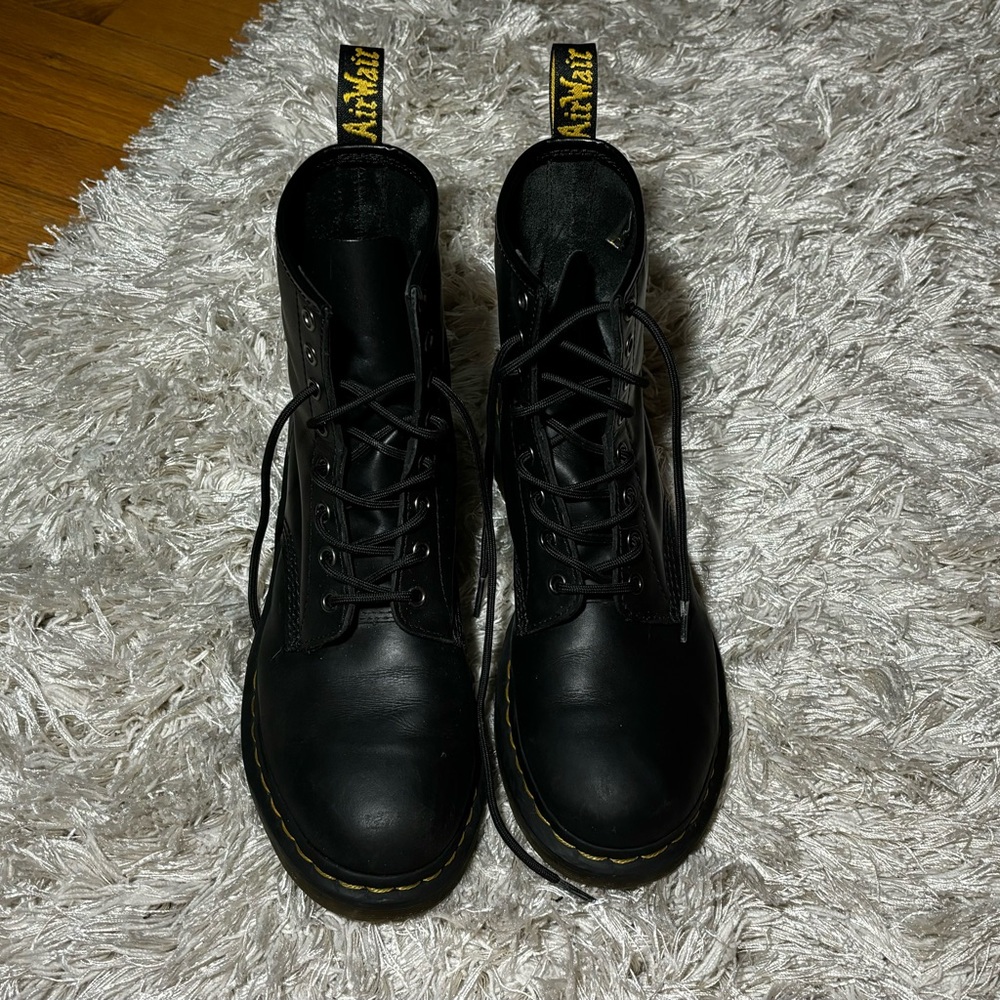 Dr. Martens 1460 Women's Smooth Leather Lace Up Boots